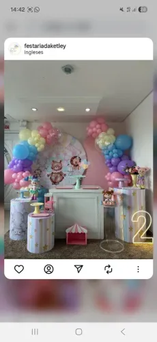 Decoração de festa 