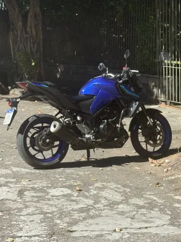 Yamaha MT-03 ABS 2024 Azul - Único Dono - IPVA Pago