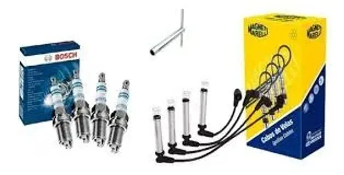 JOGO VELA E CABO DE VELAS CORSA MPFI MAGNETI MARELLI