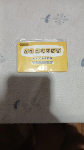 Conjunto de AR Cards de Nintendo 3DS Novo e Lacrado