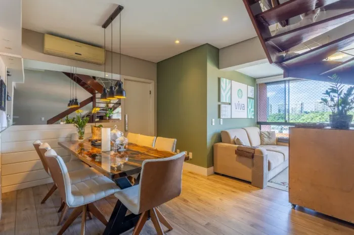 Cobertura à venda no bairro Boa Vista com 167 m² e 2 dormitórios/quartos disponíveis.