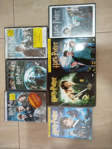 Coleção Harry Potter - 7 DVDs (6 filmes diferentes)