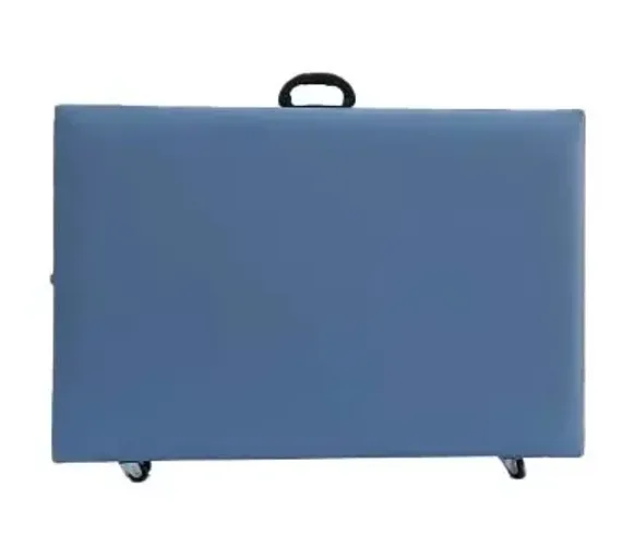 Maca Maleta c/ suporte para cabeça - azul - usadas poucas vezes