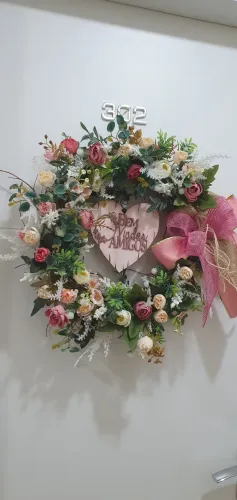 Lindas guirlandas para sua porta de entrada