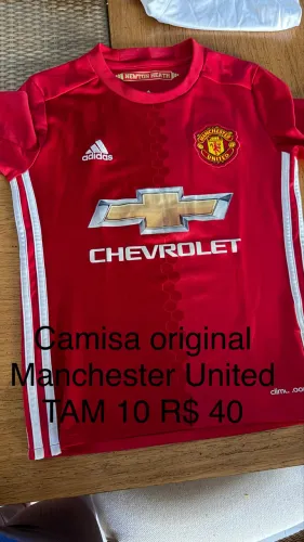 Camiseta original Manchester United TAM 10