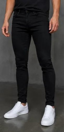 Calça riachuelo preta e cinza