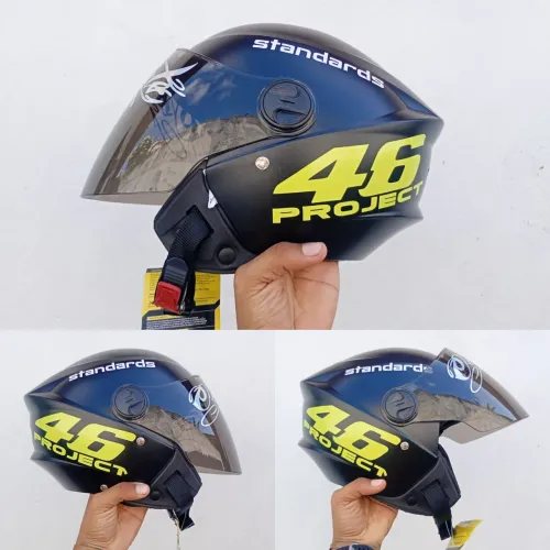 Capacete aberto personalizado 58 novo
