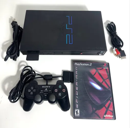 Ps2 Fat edição Midnight black SCPH50000