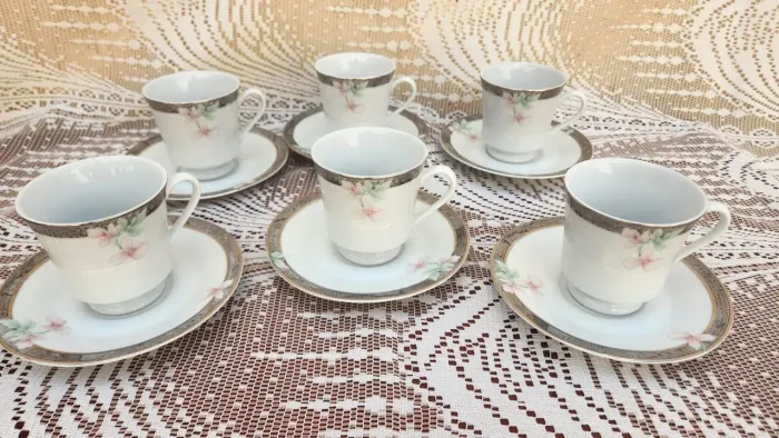 Aparelho de Chá Porcelana Schimdt 