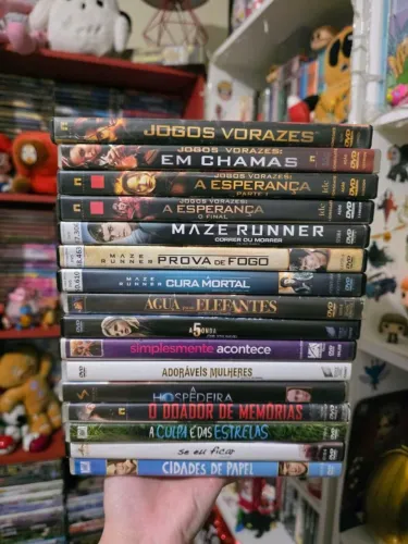 Lote DVD Filmes Adaptação De Livros - 16 Dvds