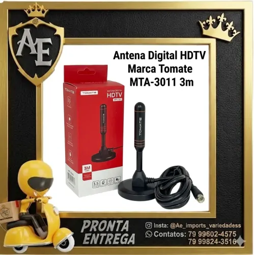 Antena de TV Tomate 