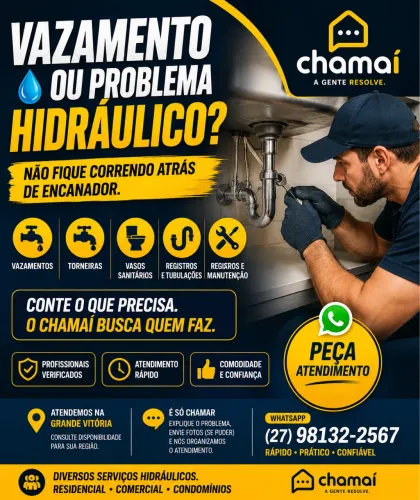Encanador no Espírito Santo | Vazamentos e Reparos