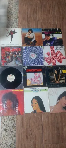 Lote de discos de vinil