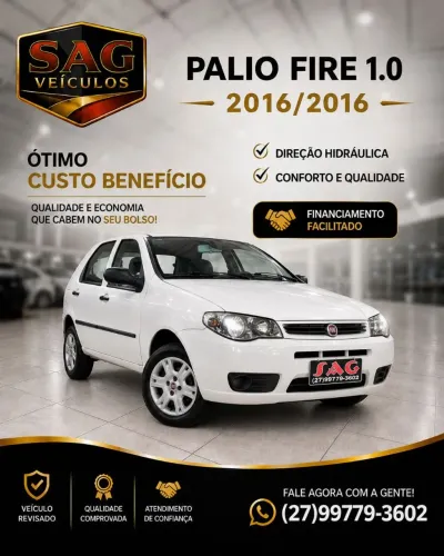 Fiat Palio Celebration 1.0 Fire Flex 8V 4P 2016