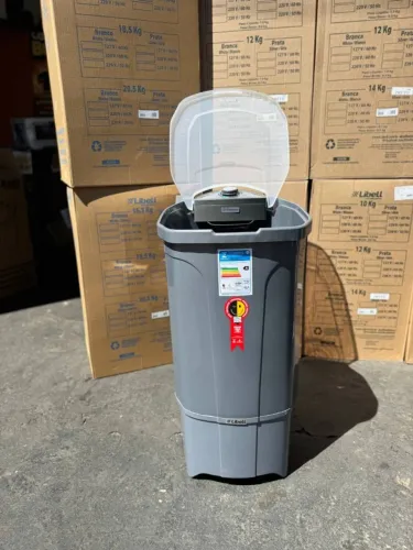 Tanquinho de Lavar Roupas 10KG Cinza Libell - PRODUTO NOVO COM GARANTIA
