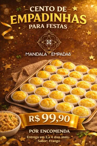 Empadão/Empadinhas/Marmitas saudáveis/Pudim 