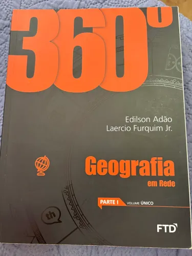 Livro de Geografia FTD | Ensino Médio | Excelente Estado