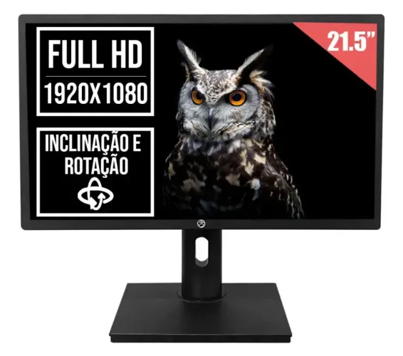 Monitor com rotação vertical  21 polegadas 
