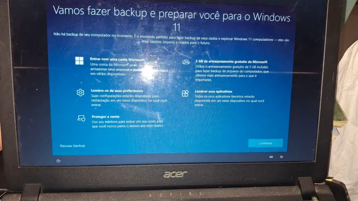 Notebook Acer Aspire Core i3 (7ª Geração) | SSD 256GB - Preço de Desapego!