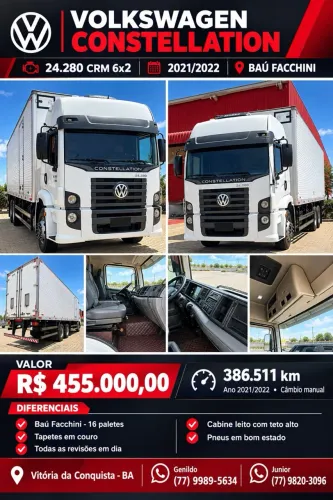 Volkswagen constellation 24.280