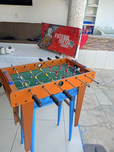 Vendo totó pebolim novo zap 859- *