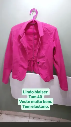 Blaiser, casacos, blusas de manga.