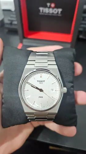 Relógio Tissot Prx Prata T137.410.11.031.00 40mm