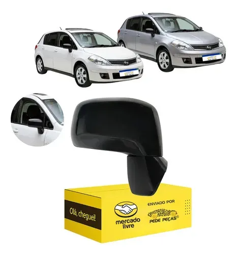 Retrovisor Nissan Tiida 2008 2009 2010 2011 2012 2013 Ld