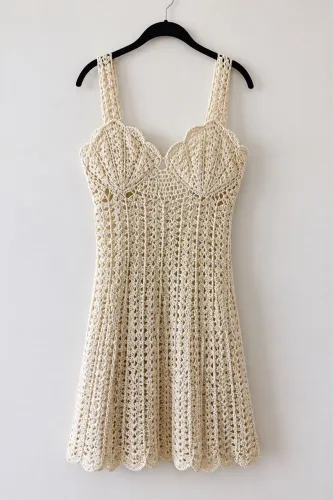 Vestido de Crochê