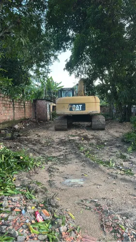 Escavadeira disponível 