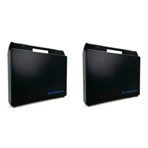 2 Cases Sennheiser Microfone Sem Fio 
