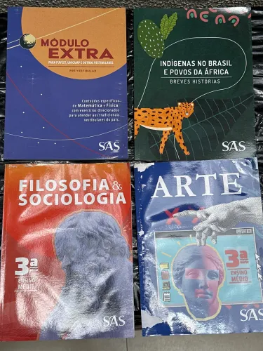 Apostilas de Arte , Filosofia, Matemática , Física, Sociologia e História 