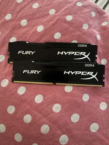 Memória DDR4 Hyper Fury 2x 8Gb