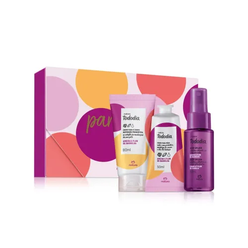Kit Todo dia Natura Flor de Ameixa e Baunilha 