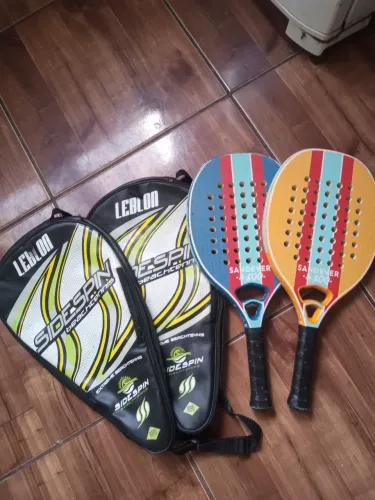 Raquete do beach tennis