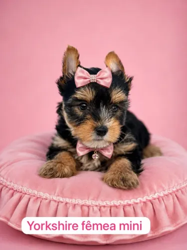 Lindos yorkshire micro Companheiros de Quatro Patas