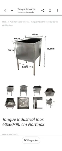 Tanque inox