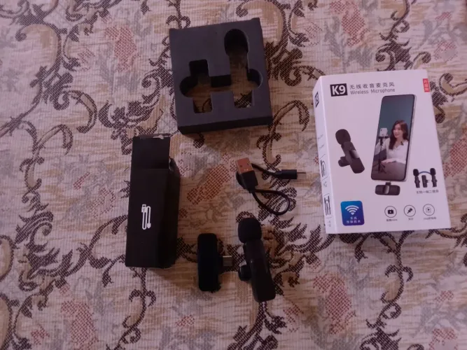 Microfone lapela k9