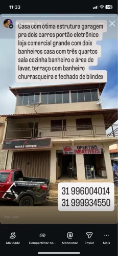 Casa em Monsenhor Isidro Itaverava