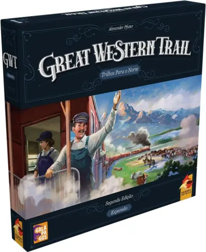 Great Western Trail Trilhos para o Norte (Lacrado) Boardgame - Jogo de tabuleiro