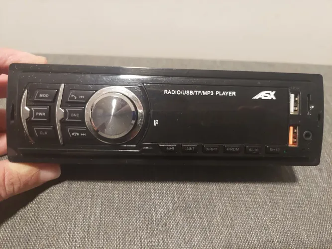 Rádio Automotivo MP3 Player ASX 8003 + 2 Falantes