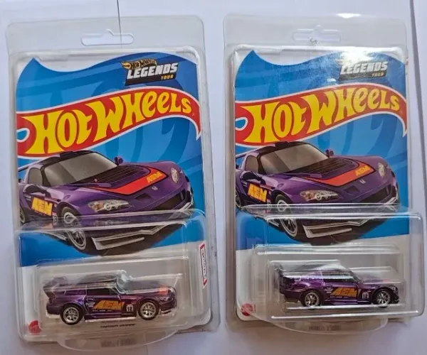 Lote 2x Hot Wheels Legends Tour Honda S2000 AEM 1/64 - Novo Lacrado