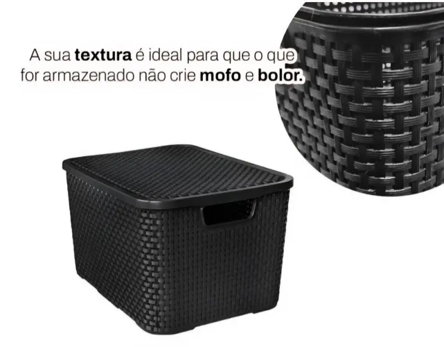 Vendo caixa organizadora nova grande