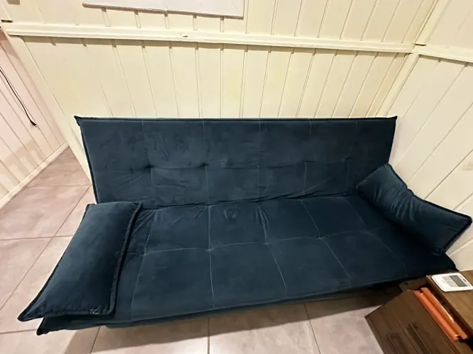 Sofá cama reclinável