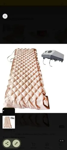 Colchão Pneumático Anti Escaras 110v