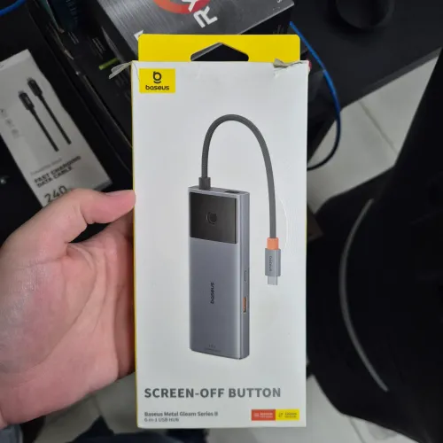 Hub Baseus USB-C PD 100W 10gbps