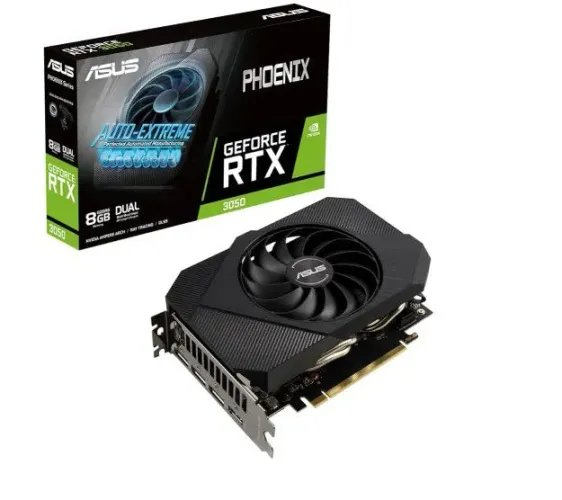 RTX 3050 8gb Asus 1 fan 