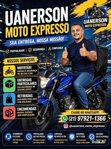 MOTOBOY  PARTICULAR ENTREGAS E RETIRADAS