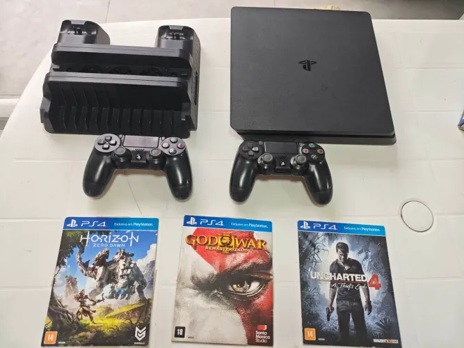 PS 4 500gb seminovo