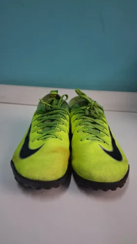 Chuteira air zoom verde mercurial